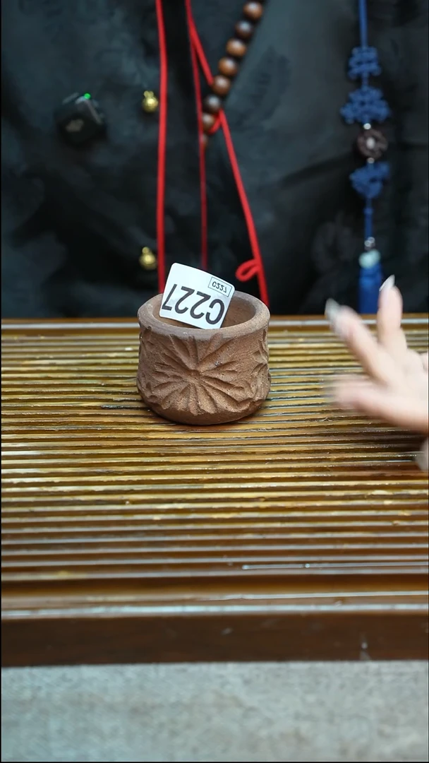万古烧粗陶手工茶具