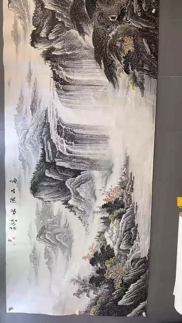 【闪购商品】国画高山流水，大丈二，莫