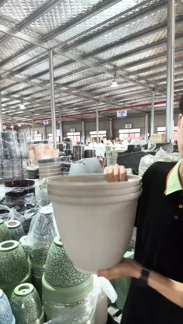 12.28寸藤蔓盆白色4只装