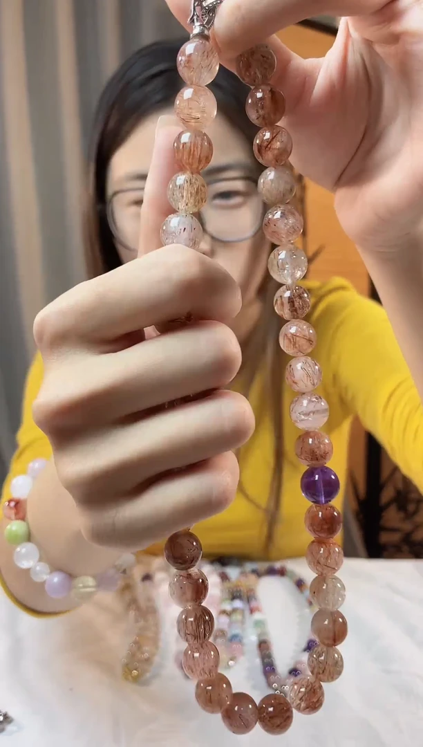 非金属无非金属无韦雪同款红超七项链