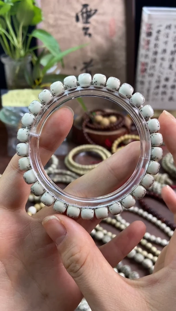 【闪购商品】星月菩提手串A117绿背河豚8*7mm