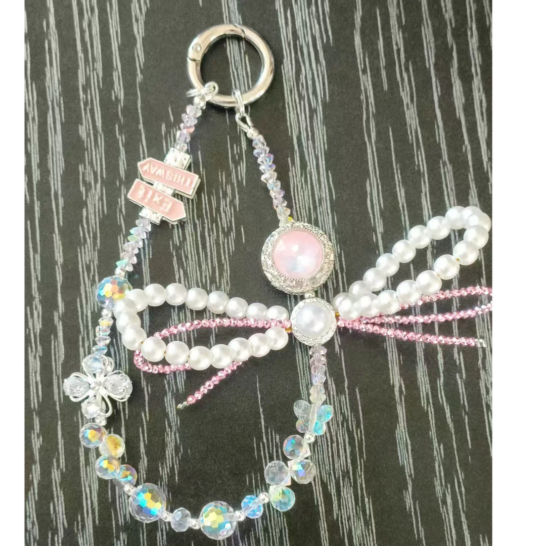 甜美可爱风手机链