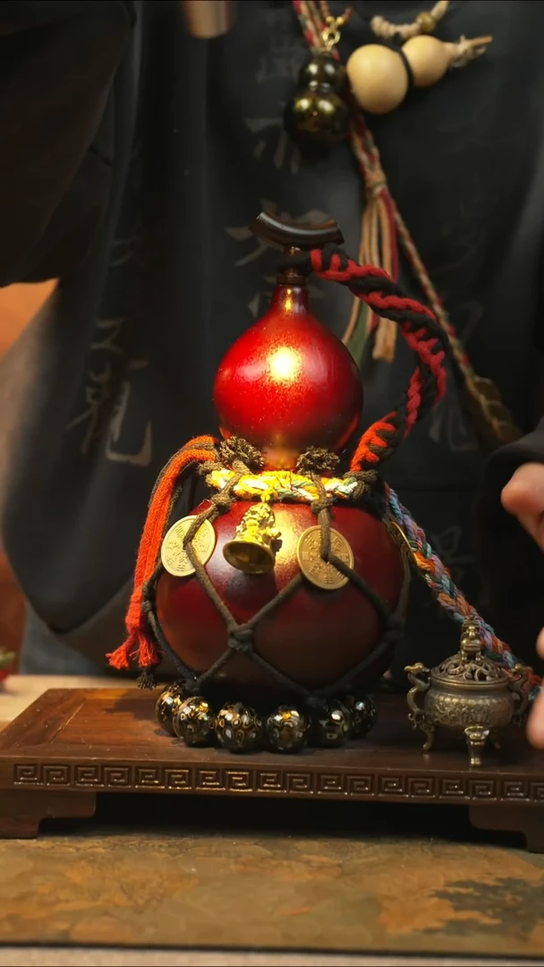 148大漆一物一拍记葫堂出品【不带手串】