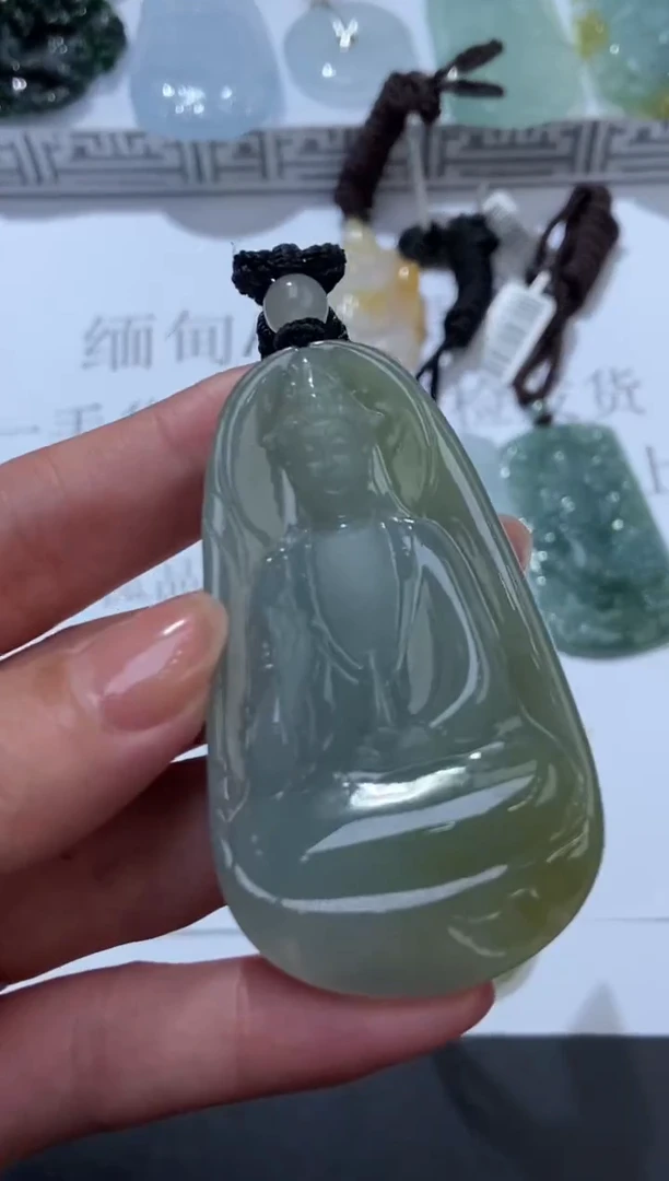 未镶嵌挂件翡翠372468  多人