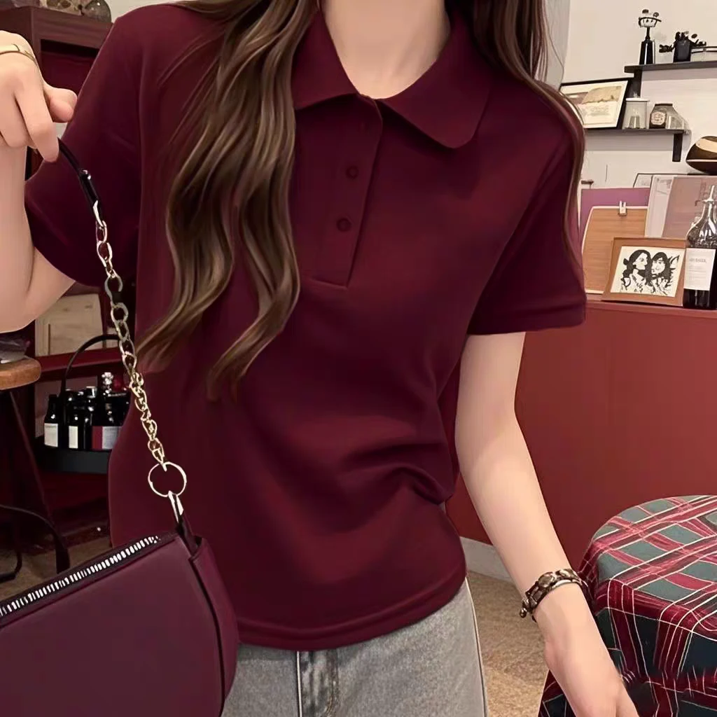 纯棉女t恤短袖上衣