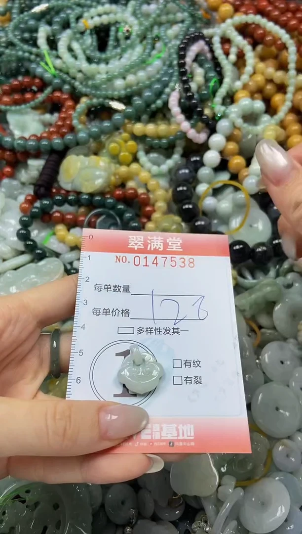 翡翠未镶嵌颈饰闪购0147538