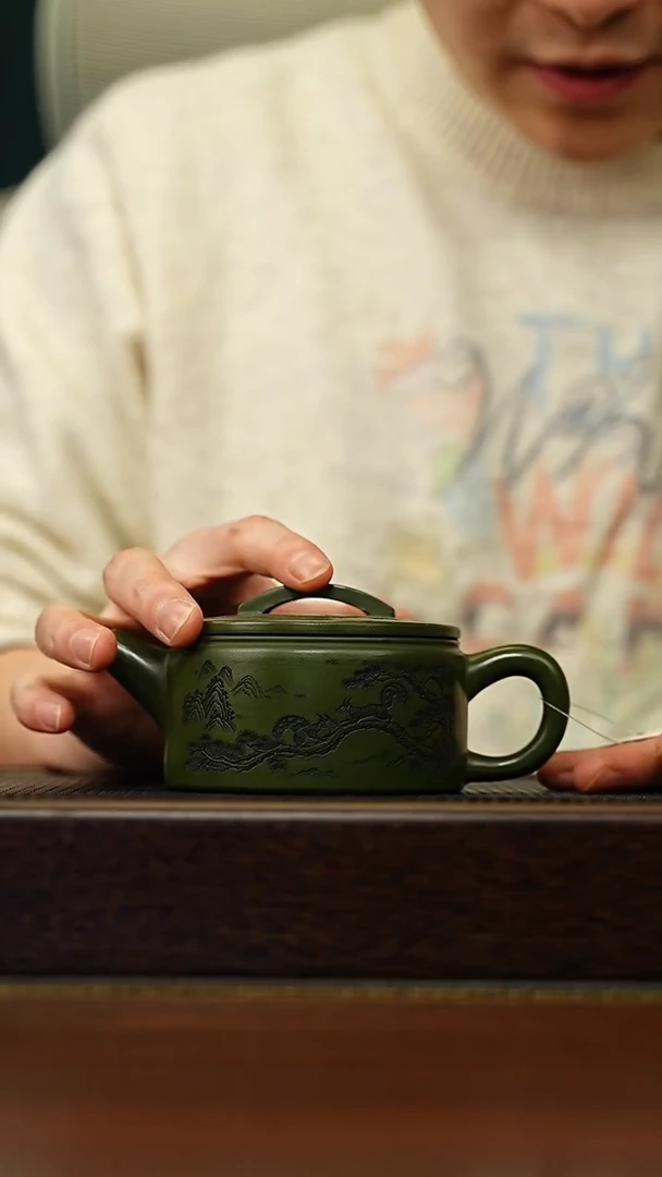 茶壶紫砂宜兴原矿 半手工 紫砂壶容量200CC