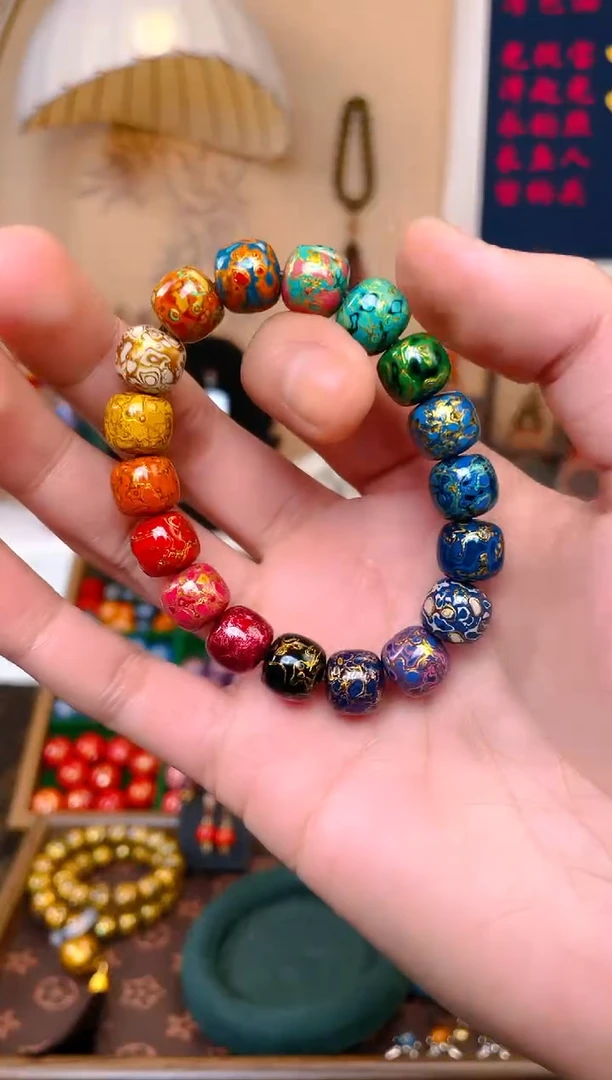 【闪购商品】漆珠相遇 1.0多宝手串