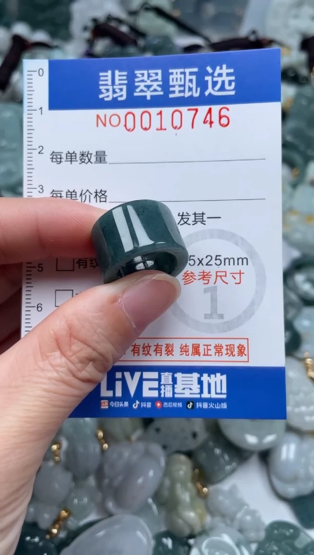 颈饰未镶嵌翡翠10746