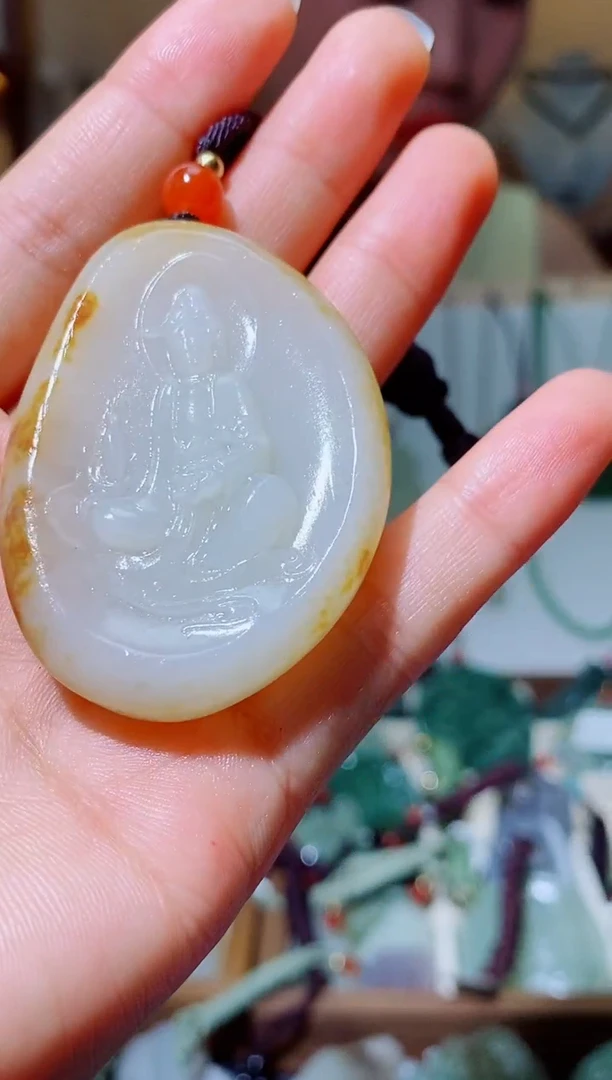 颈饰未镶嵌和田玉1