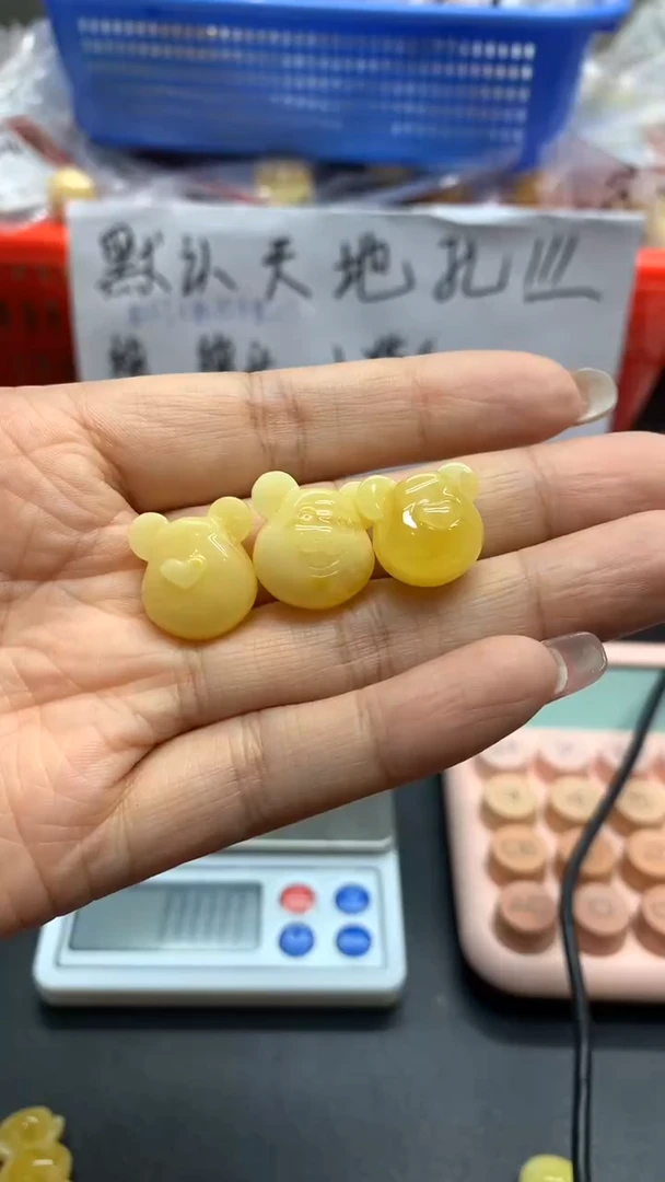 未镶嵌琥珀珠宝奇石1327多样性发其一默认有瑕