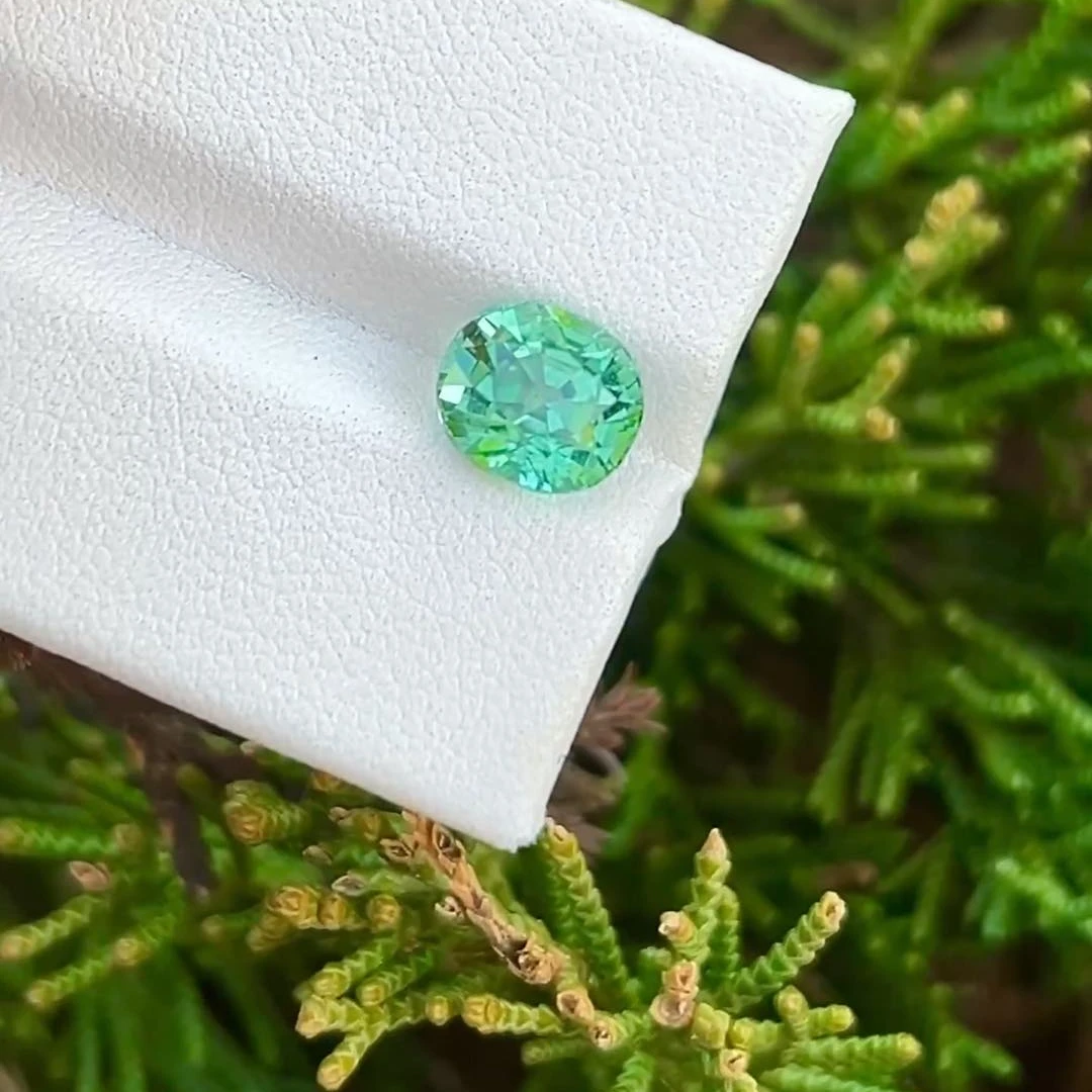 2.36克拉薄荷绿碧玺