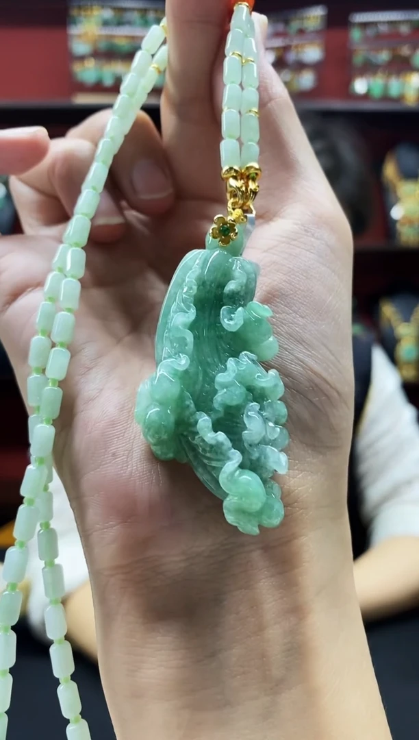 颈饰未镶嵌翡翠翡翠吊坠