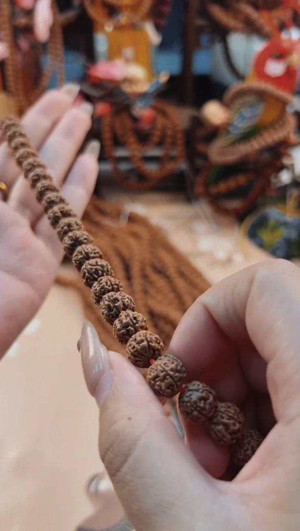 金刚菩提手串366老树蜂窝树神9-10