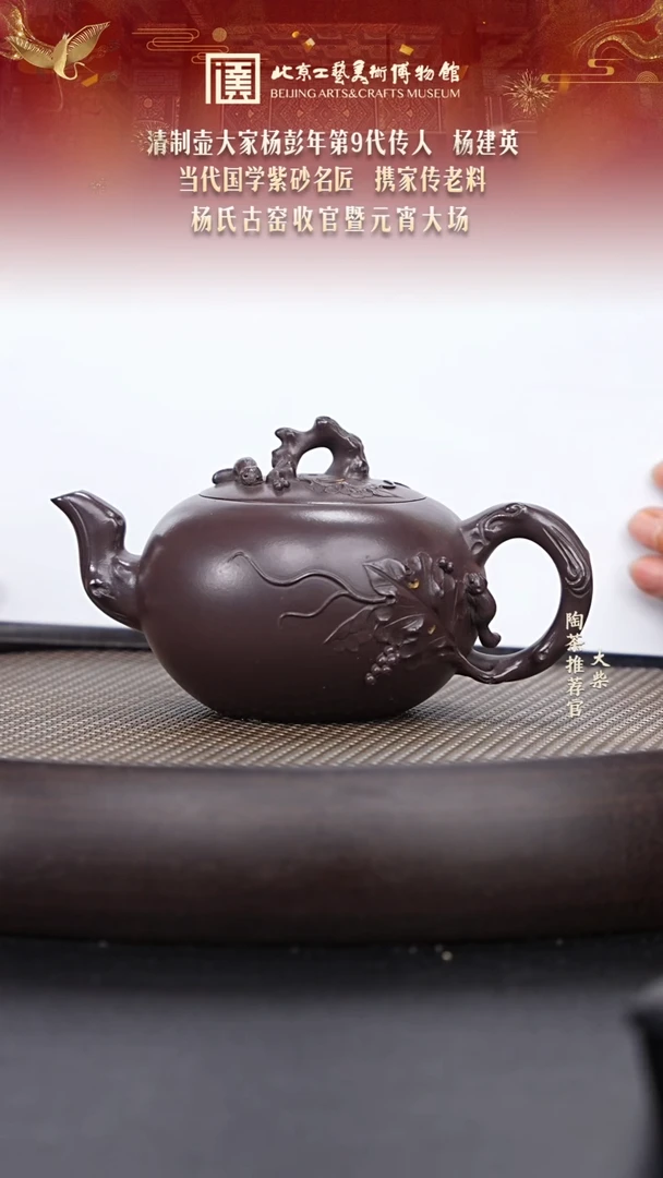 【闪购商品】紫砂茶壶106 陶茶溯源杨建英