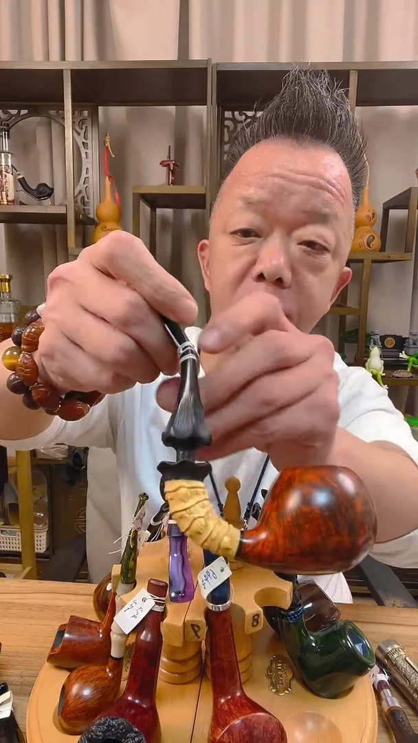石楠木F****G780纯手工石楠木烟斗