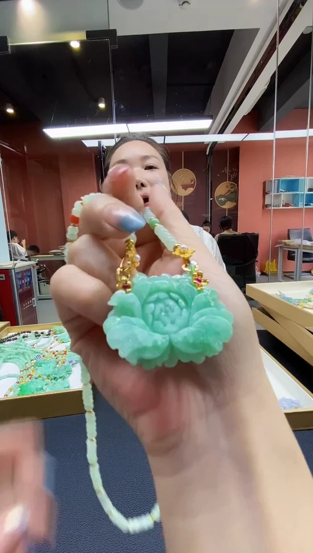 颈饰未镶嵌翡翠翡翠吊坠