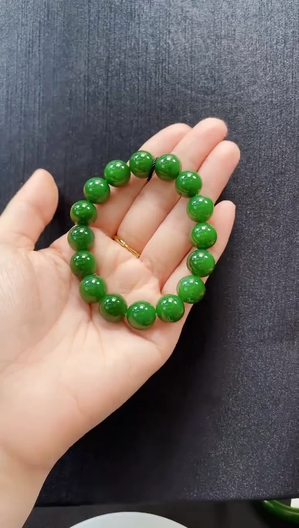 手串未镶嵌和田玉多样性发一