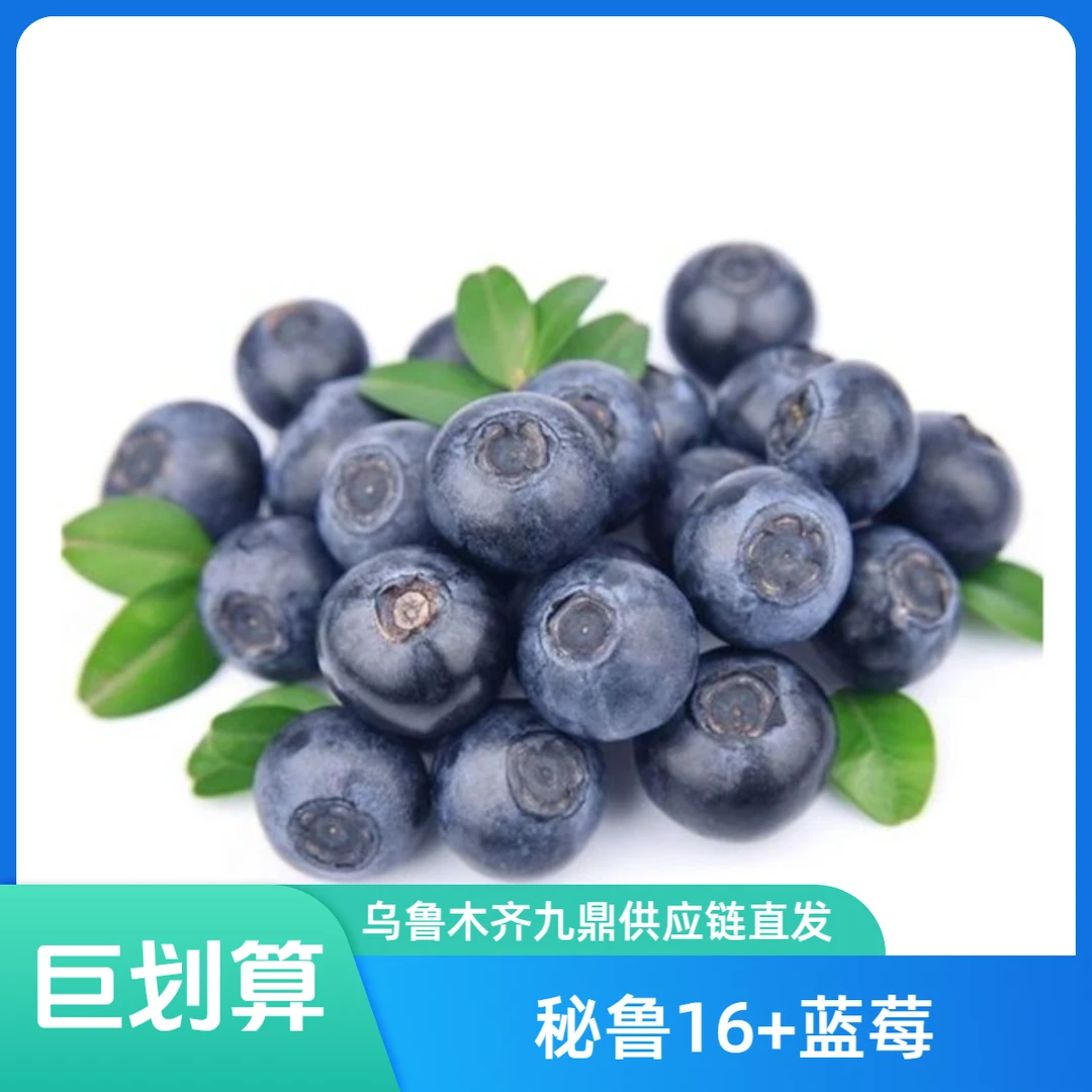 【秘鲁】蓝莓 125g/盒*6盒 果径16+ 满满花青素【坏果包赔 运损包赔】