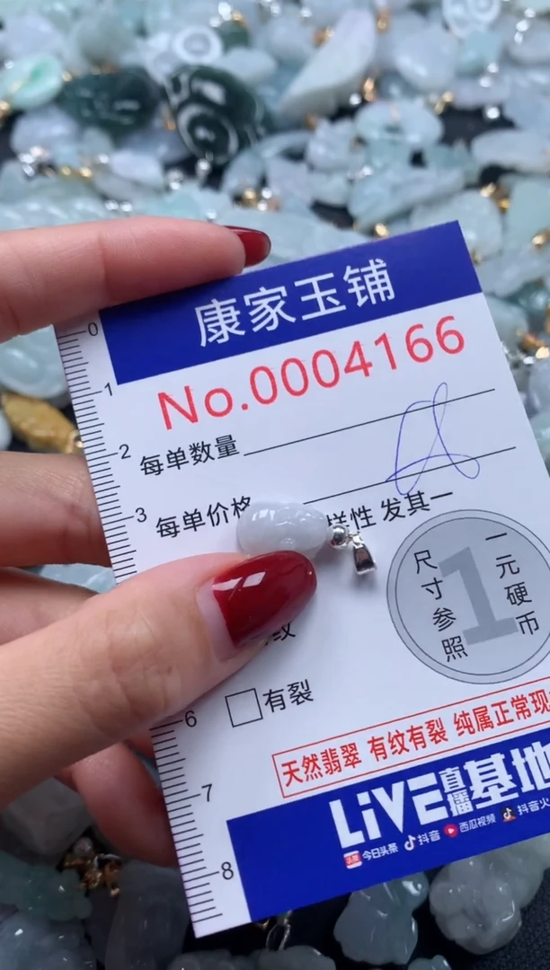 颈饰未镶嵌翡翠4166