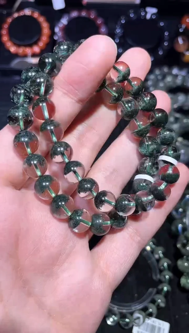 【闪购商品】水晶手链未镶嵌绿幽灵单圈A9（多样性发其一）
