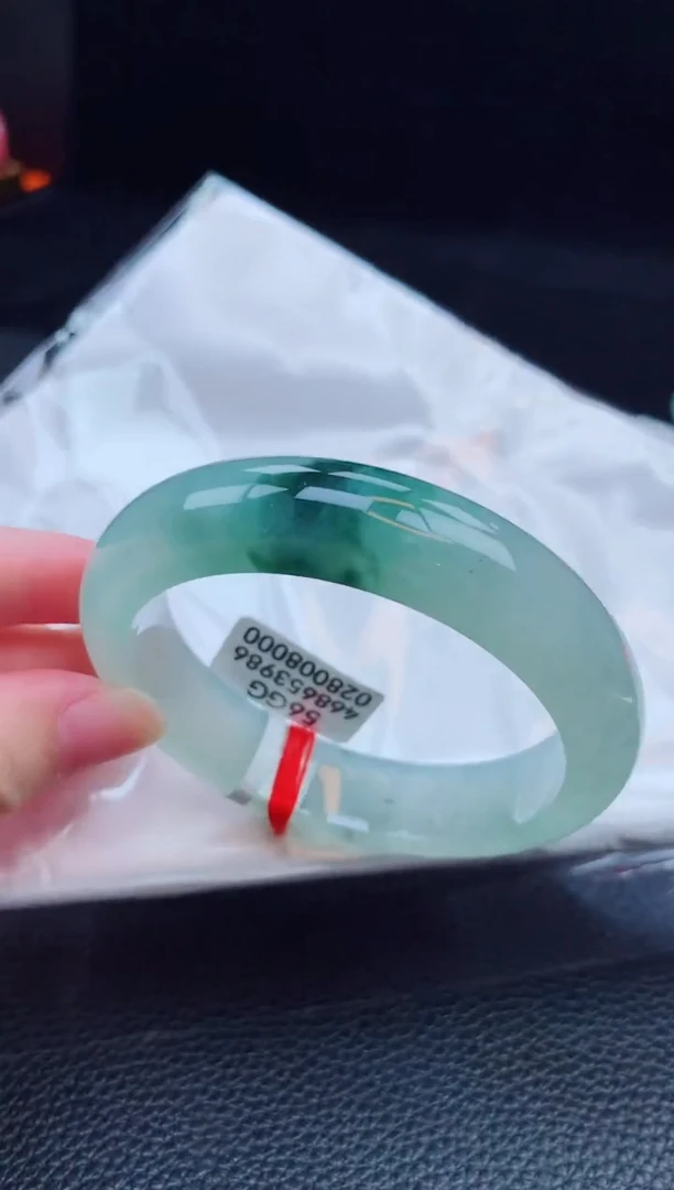 翡翠手镯未镶嵌缅甸天然翡翠A货手镯