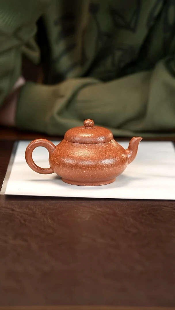 茶壶紫砂手磨降坡  200cc