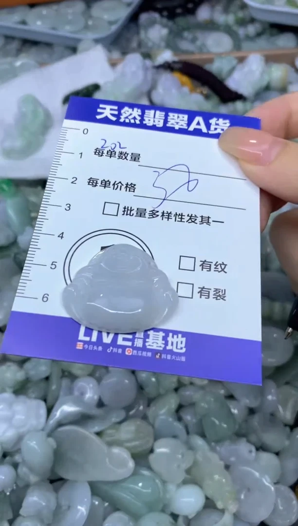 颈饰未镶嵌翡翠天然翡翠A货批量多样性发一件