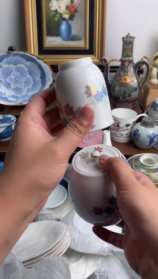 瓷片晨*163-H-