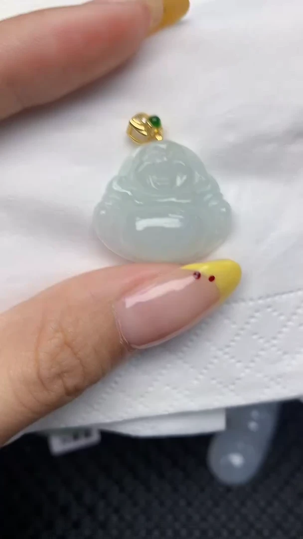翡翠未镶嵌项链天然翡翠A货
