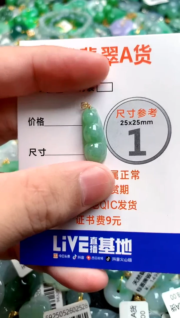 颈饰18K金镶嵌翡翠26101193