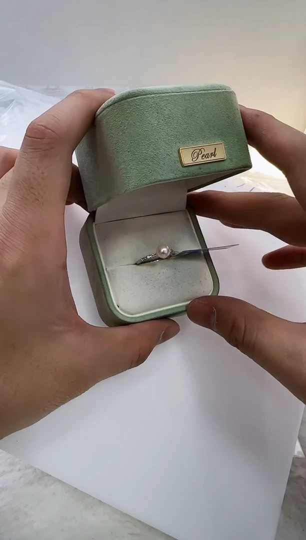 【闪购商品】海水珍珠DA银S925镶嵌c1122 戒指