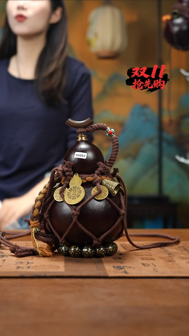 YH057网兜款酒葫芦不包手串