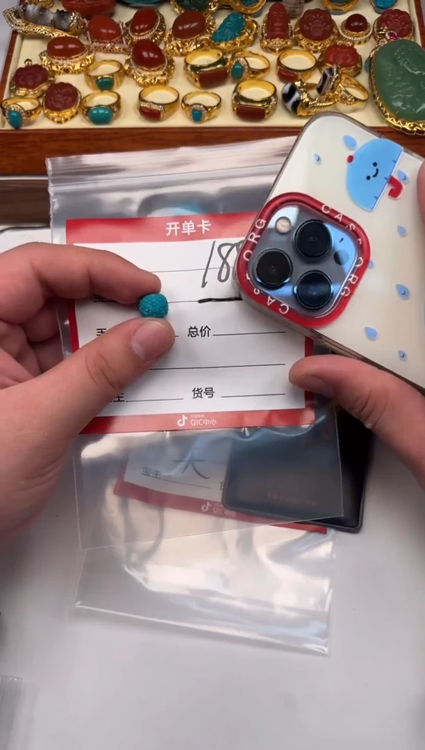 未镶嵌绿松石挂件感*~配饰配饰