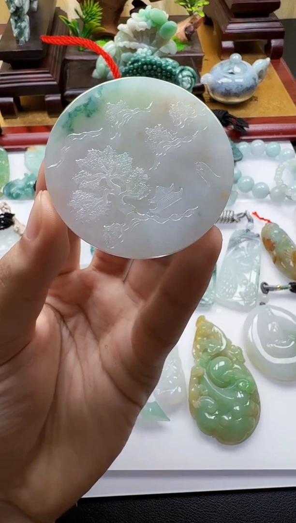 吊坠(不含链)未镶嵌翡翠1