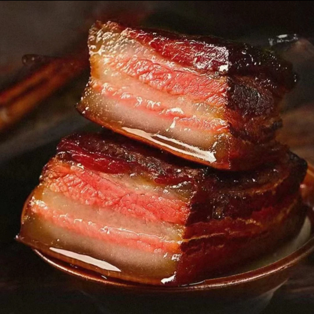 【买三斤送两斤】湖南农家柴火烟熏五花腊肉