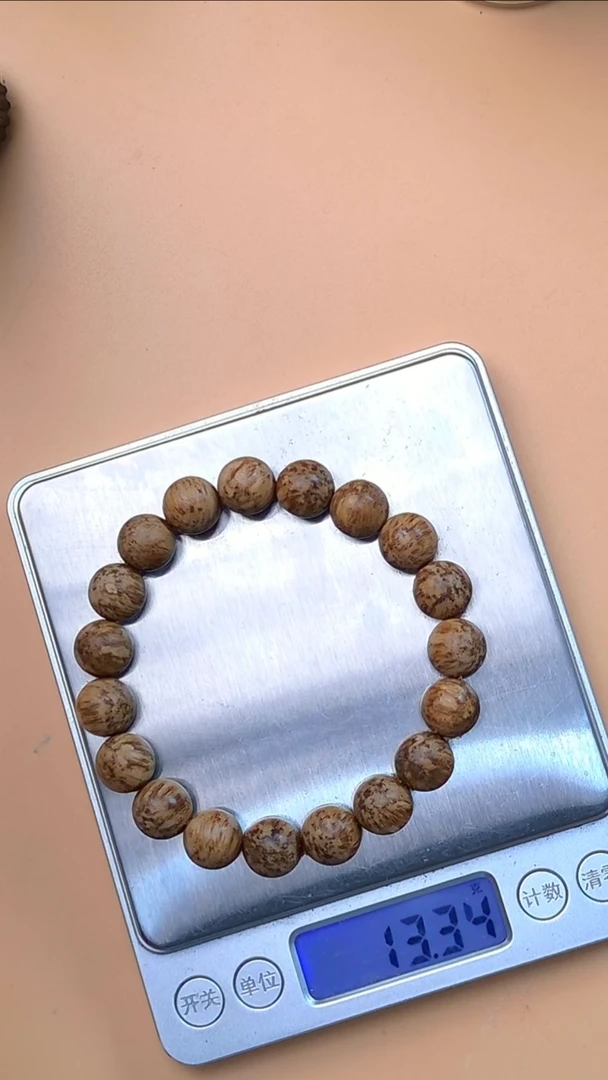 沉香手串柬埔寨单圈11mm  03245