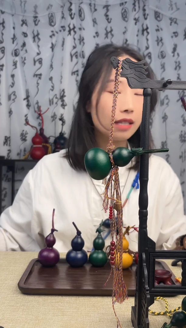 大漆葫芦挂件---032