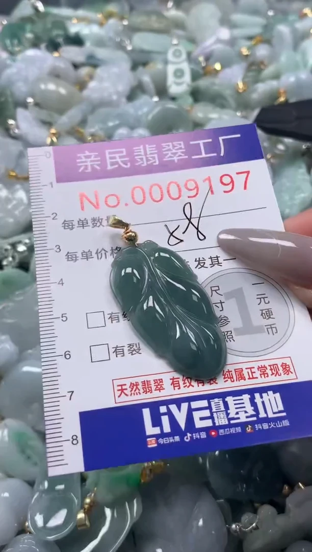 颈饰未镶嵌翡翠9197