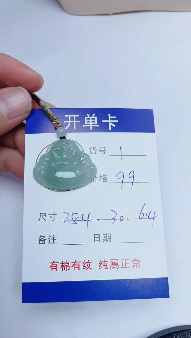 吊坠(赠链)银S925镶嵌翡翠1