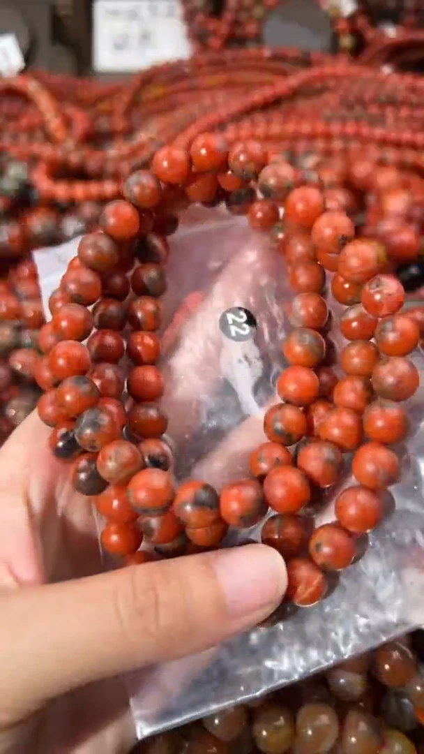 南红玛瑙手串未镶嵌情9+