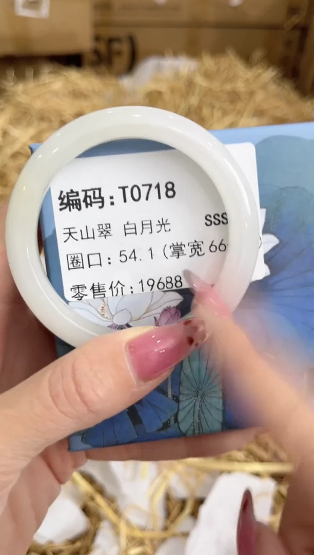 未镶嵌手镯石英质玉T0718