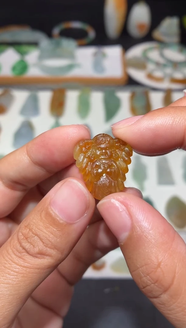 未镶嵌定制翡翠小天使