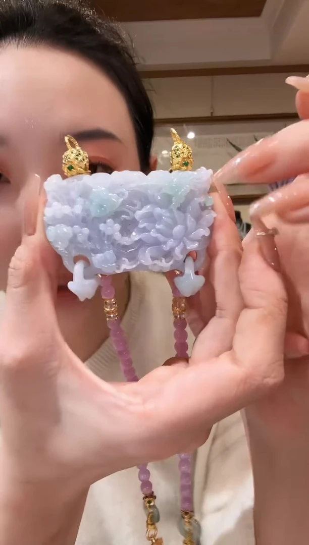 【闪购商品】翡翠颈饰未镶嵌国风