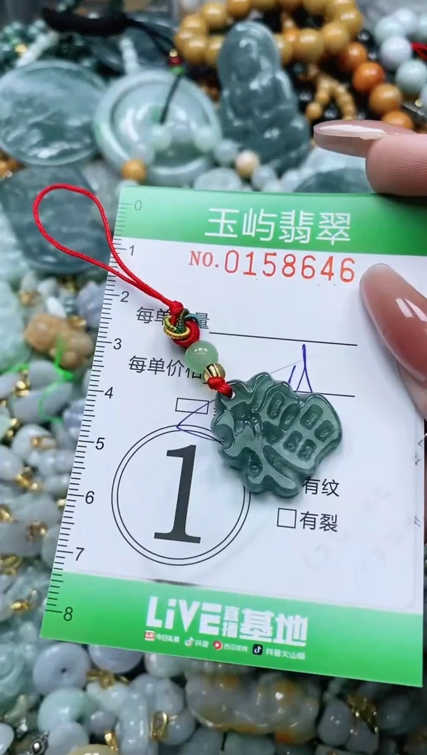 翡翠未镶嵌颈饰闪购0158646多样性发其一