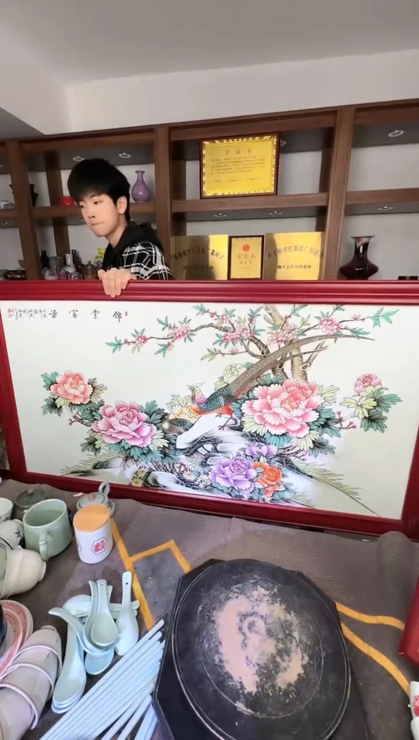 其他A662景德镇制瓷板画一件