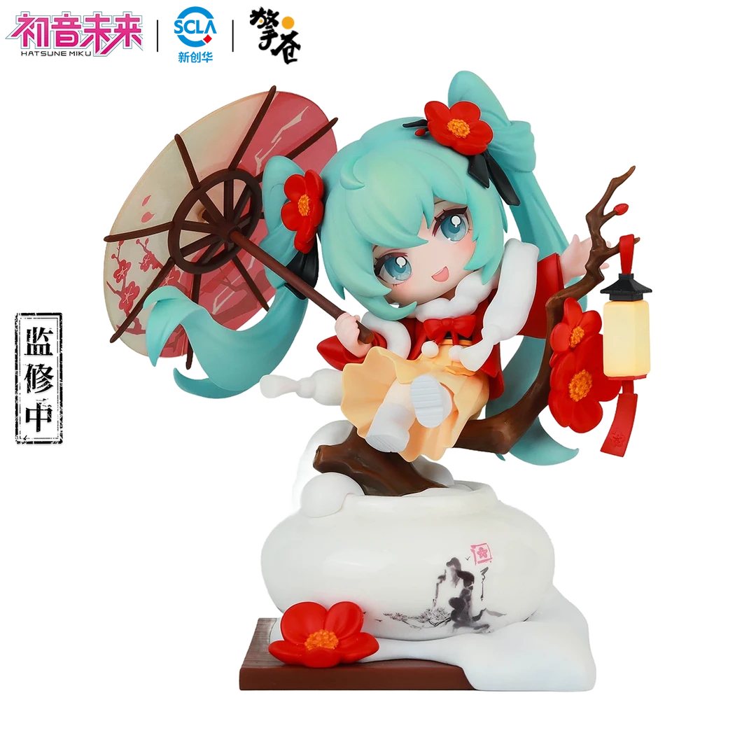 【bilibili拜年纪预售】擎苍 VOCALOID 初音未来 雪映红梅 Q版手办