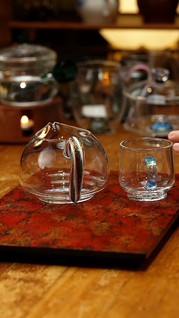 【闪购商品】禾器/淡然/蓝吟+水月杯蓝金