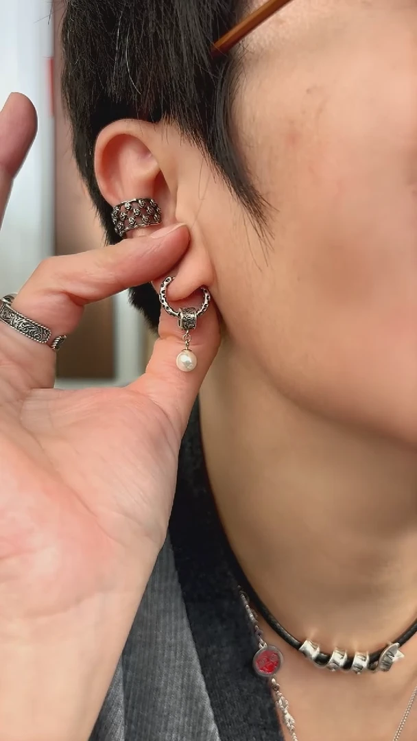 无925银纯银耳饰