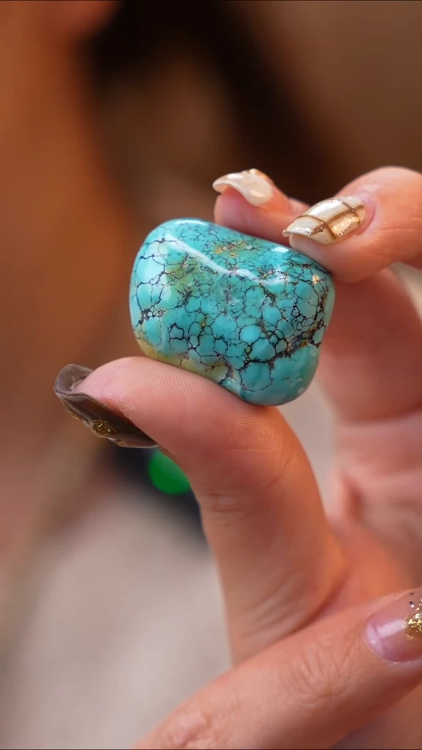 未镶嵌绿松石随行水波纹